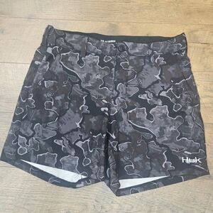 New Without Tag Huk Stealth Camo Performance Shorts